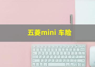 五菱mini 车险